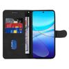 For Vivo V40 SE 5G/Y100 5G (Indonesia)/Y200e 5G/V30 Lite 5G (India) Leather Case Curved Line Decor