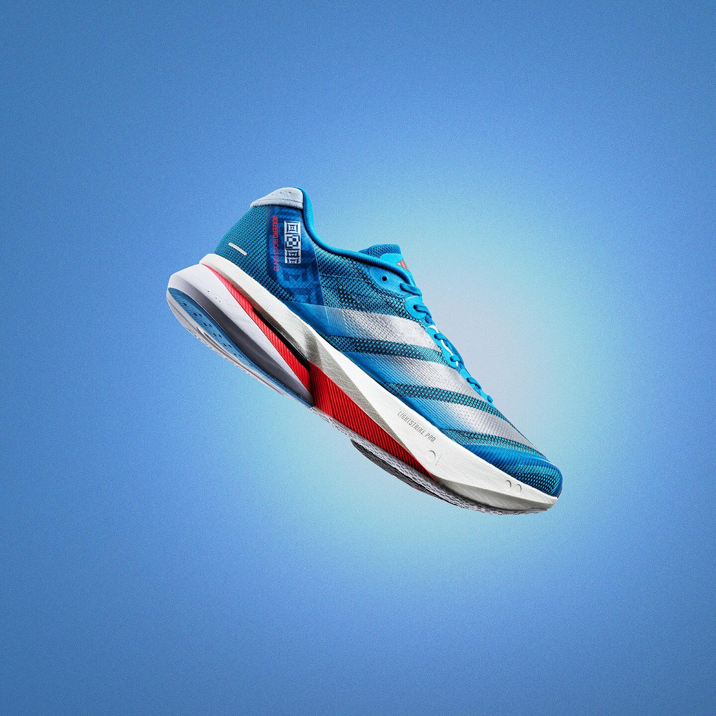 adidas Adizero Boston 13 Ekiden Solar Blue Silver 42