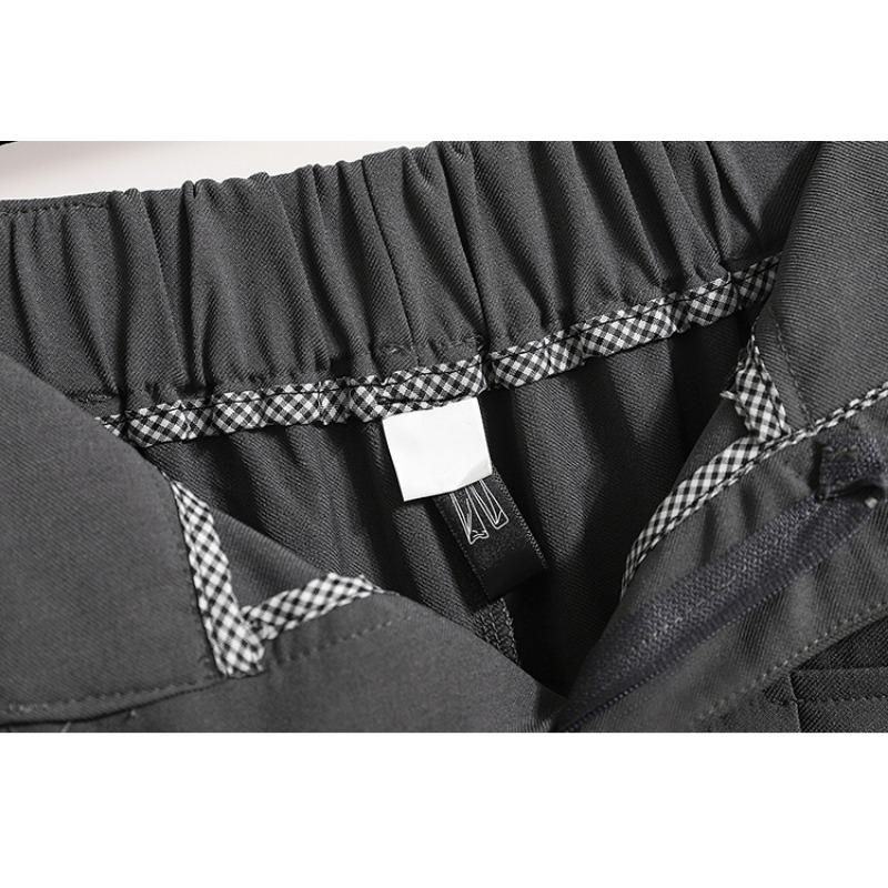 DIMANAF 2025 Women Summer Plus Size High Waist Skirts Vintage Elastic Elegant Long Pleated Skirts 5XL