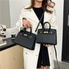 Kelly Bag Feeling New Handbag Bag Fashion Lock Platinum Bag Shoulder Crossbody Women's Bag Fashion