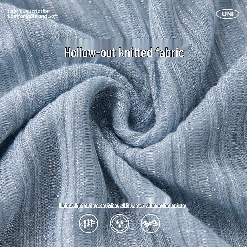 Off-Shoulder T-Shirt with Scarf