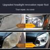 Poliersets zur Restaurierung von Autoscheinwerfern, Scheinwerfer-Kratzer-Entferner, Reparatur-Reinigungspaste, entfernt Oxidation, Scheinwerfer-Polierflüssigkeit