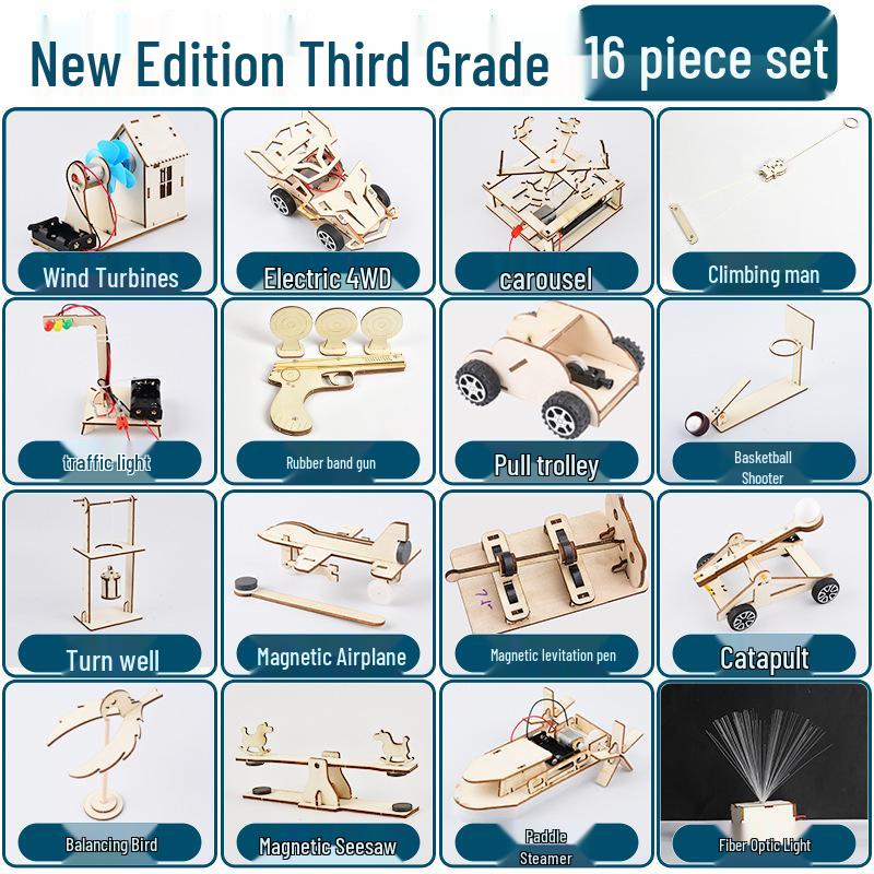 

Детский набор для научных экспериментов «Сделай сам»: Креативные материалы для изобретений по физике для начального школьного образования