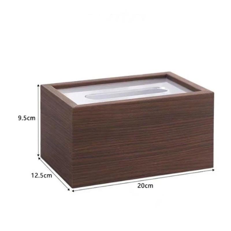 Modern Acrylic Tissue Box Transparent Fashion Napkin Holder Home Decoration Living Room Desk Decor Accessories Decorative Box