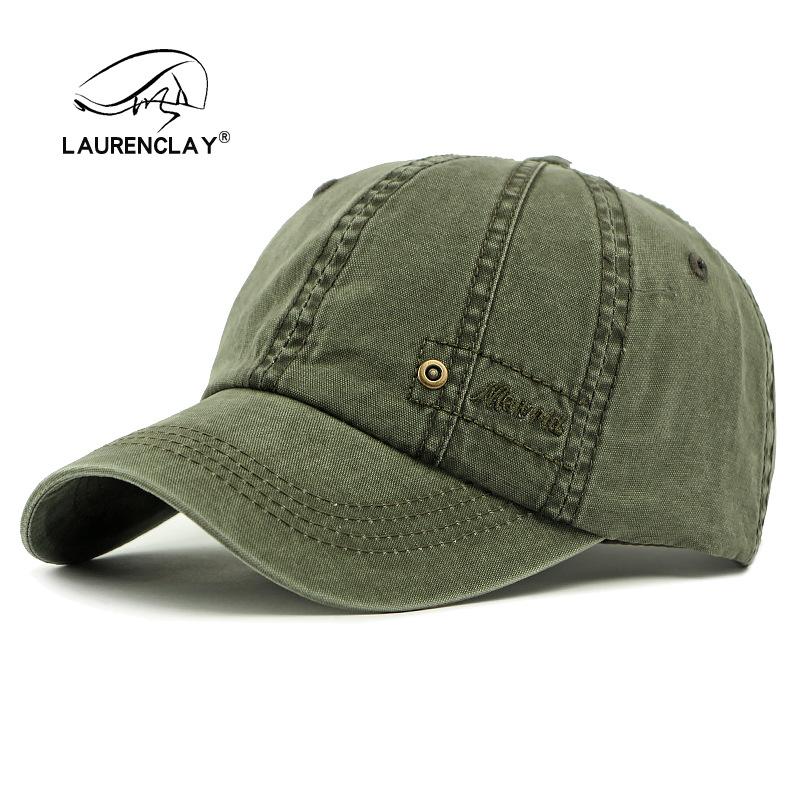

Fashion washed cotton baseball cap men and women outdoor sun protection visor retro cap tide Adjustable армия зеленый