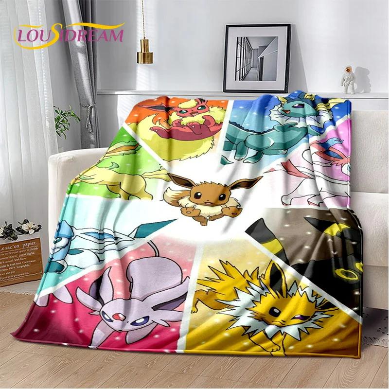 

Japanese Pokemon Cute Cartoon Soft Flannel Blankets,Throw Blanket Comfortable Blanket for Picnic Beds Sofa Home Bedroom Kids 75x90cm( 29x35in )