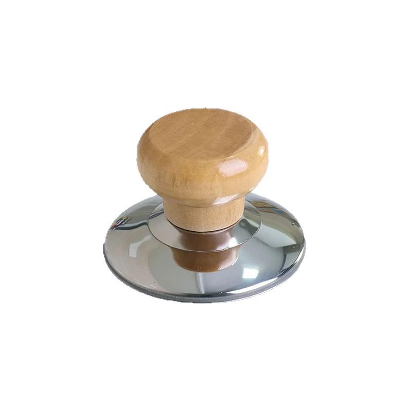 Newcomer Exclusive: Solid Wood Anti-Scald Pot Lid Knob - Universal Handle for Cookware with Free Shipping