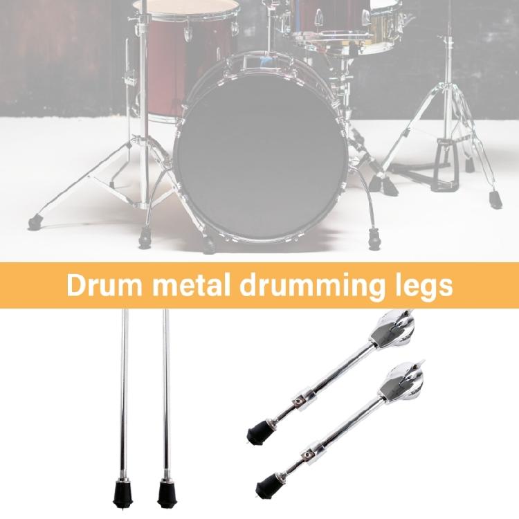 Drum Fitting Legs, Nonslip Support Floor Drum Legs Set Ensures Percussion Drum Stability Maintenance Leg Replacements
