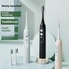 New Electric Toothbrush Flusher Integrated Two-in-one Waterproof Magnetic Levitation Sonic Toothbrush Household Flusher