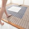 6Pcs/Set Non-Slip Rubber Floor Bathroom Drain Waterproof Bathing Mat Floor Pad Easy Cut Dishwasher Safe
