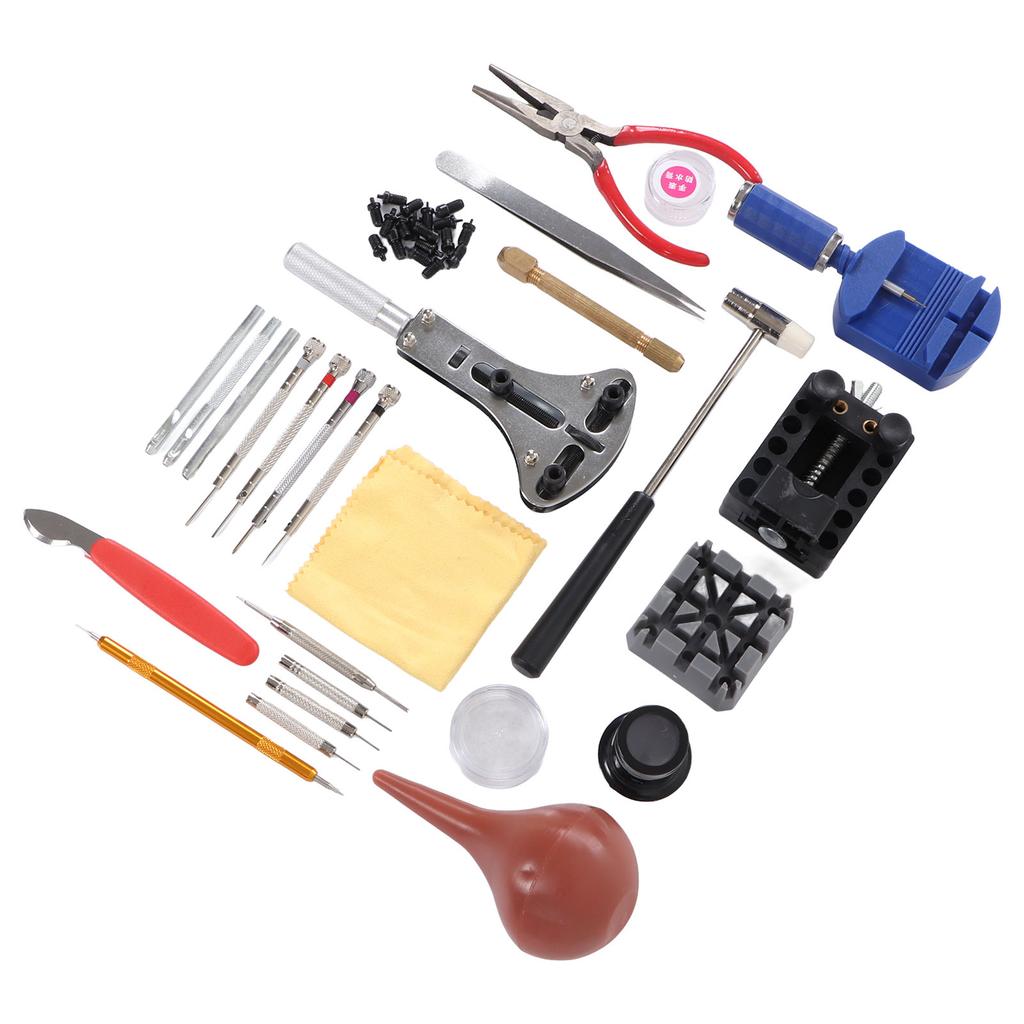 Uhrenreparaturset Batteriewechsel Werkzeugset Uhrenarmband Entfernungswerkzeugset Gehäuseöffner