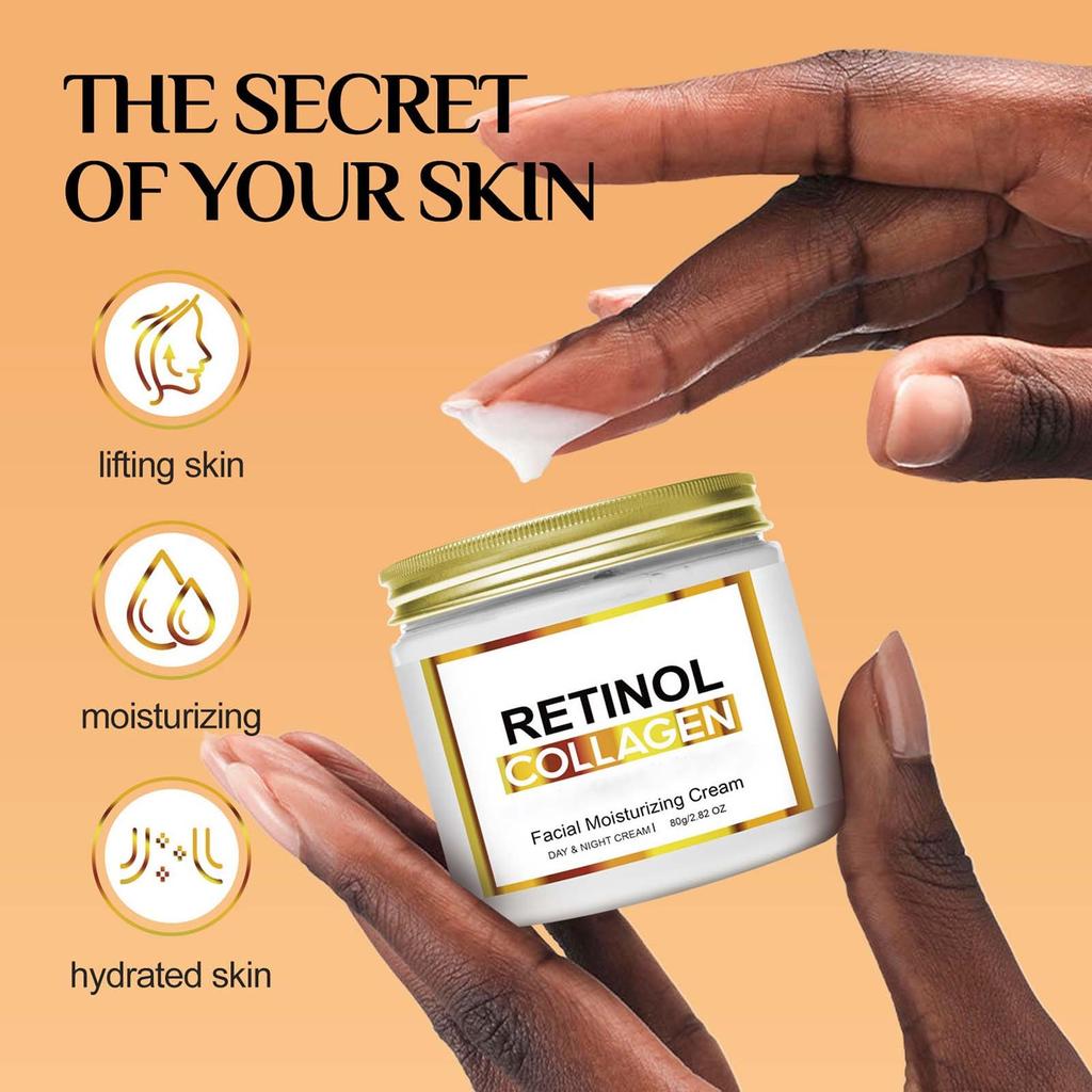 Retinol Cream 80g Anti-Wrinkle Firming Accelerates Keratin Metabolism