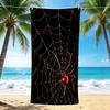 1Pc Spider Web Night Beach Towel Quick Dry Multiuse For Beach Pool Gym Yoga Home Travel Christmas Halloween Xmas Gift S1316