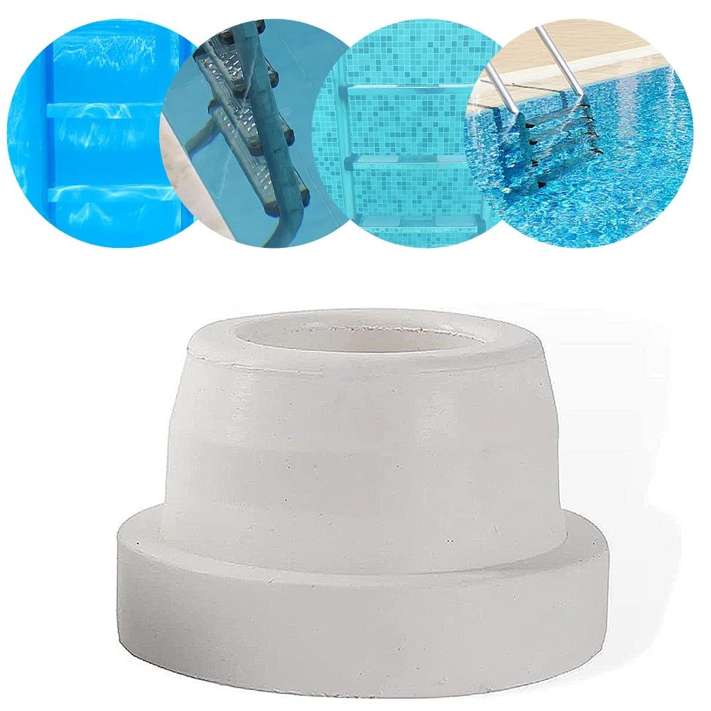 Pool Ladder Tubing Inside Plug Bumper Cap Universal Swimming Pool Ladder Rubber Plug for Inground Pool