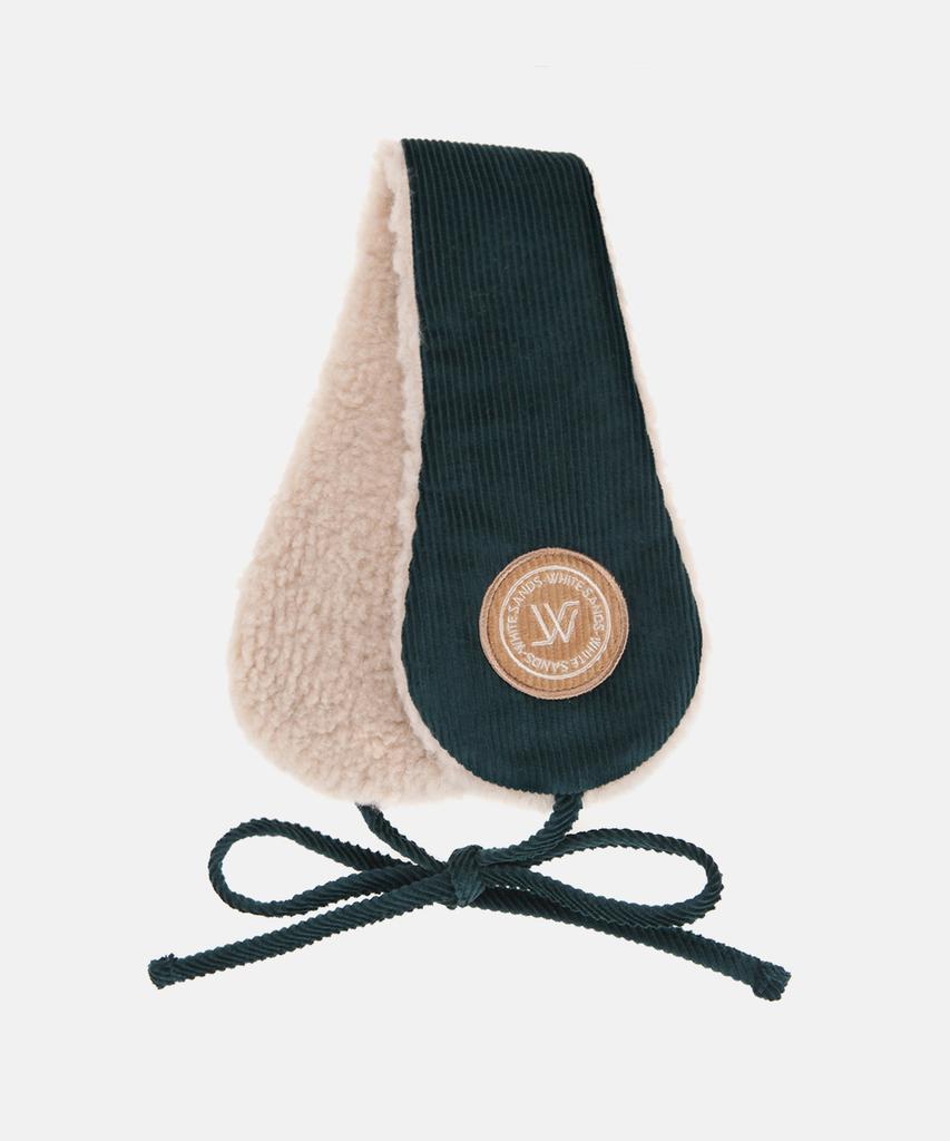 Hwaiteusaenjeu Corduroy Fur Earmuff Sullivan (10 Colors)