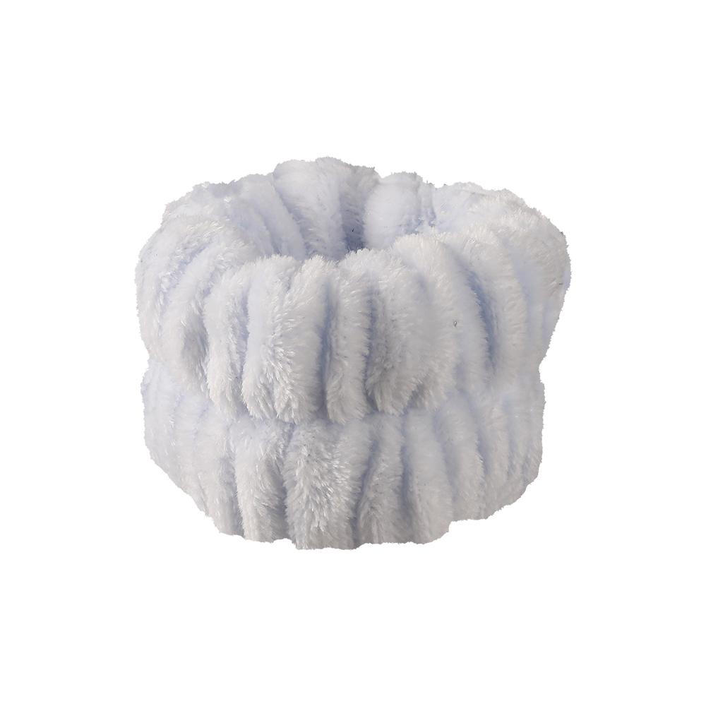 Factory Comfortable Soft Furry Elastic Head Bands Hot Sale Wash Face Spa Headband and Wrist Band