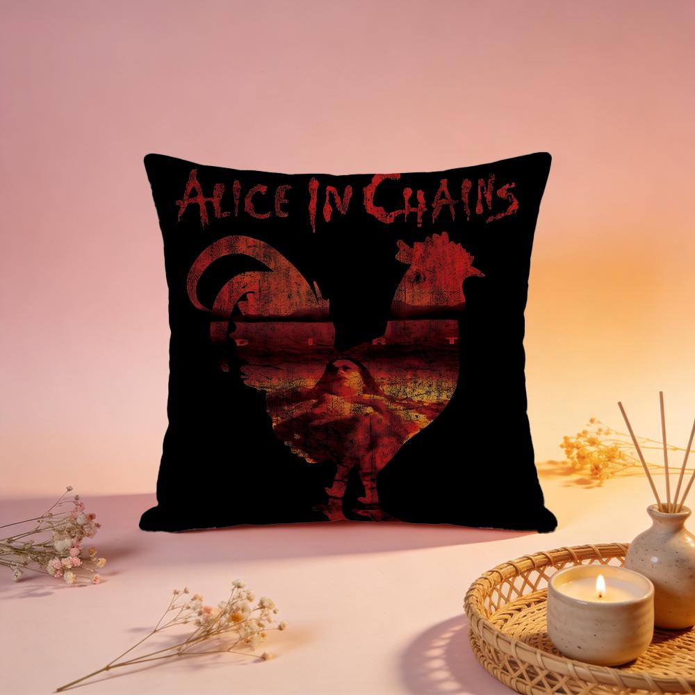 Heißes Alice In Chains Kissenbezug Kissenbezug Bequem Langlebig Kissenbezug Multi-Szene für Zuhause Büro Auto Sofa