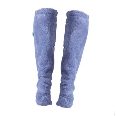Flauschige lange Stulpen Weiche warme Herbst-Winter-Hausschlafsocken zum Verschenken