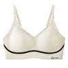 Summer Thin Bra Women's Soft Support Seamless Bra Gathering Anti Sagging and Double Breast Bra