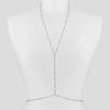 Fashion Metal Bead C For Women Bohemian Gold Color Sexy Body Chain Beach Wedding Accessories Bra Cross Bikini Chain