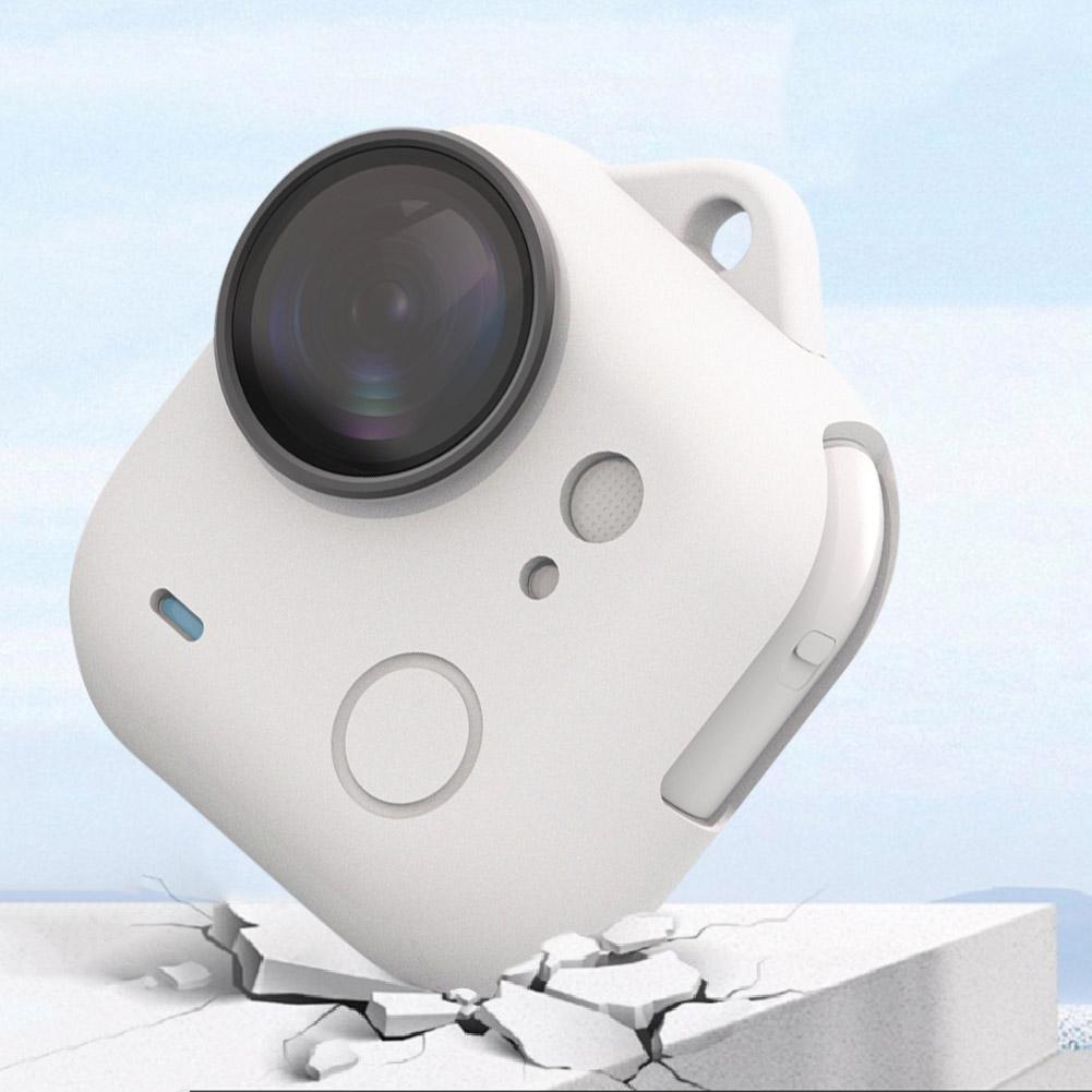 3/5Pcs For Insta360 Go Ultra Silicone Action Camera Case Dust-Proof Protective Cover Anti-Scratch Shell Action Camera Accessorie