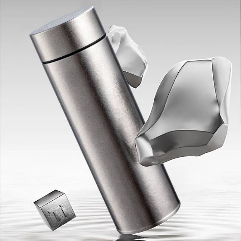 Titanium Insulated Travel Mug Engraving For Outdoor And Office Use