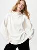 Uniqlo SofT KniT Fleece Mock Neck T