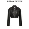 UR Women's Faux Leather Moto Jacket