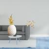 Pineapple Bird Decorative Sculpture Artificial Figurine Ornament Wooden Wall Art Hanging