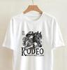 Rodeo Cowgirl T-Shirt – Vintage Western Graphic Tee, 100% Cotton Country Vibes