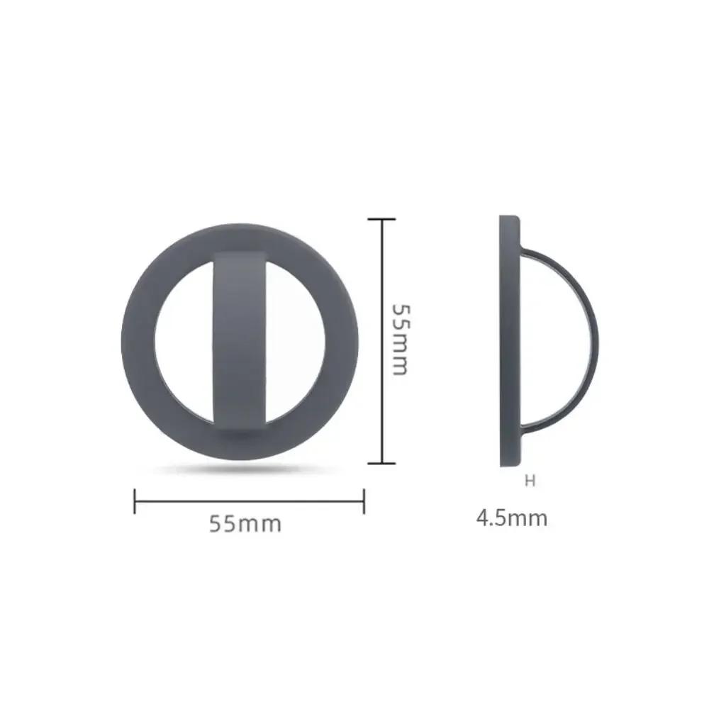 Magnetic Silicone Soft Finger Strap Phone Ring Holder for Magsafe IPhone 16 Universal Stand Support Mac Safe Loop Grip Bracket