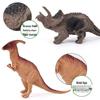 17cm Squeeze-Proof Soft Rubber Dinosaur Toy - Realistic Model for Kids