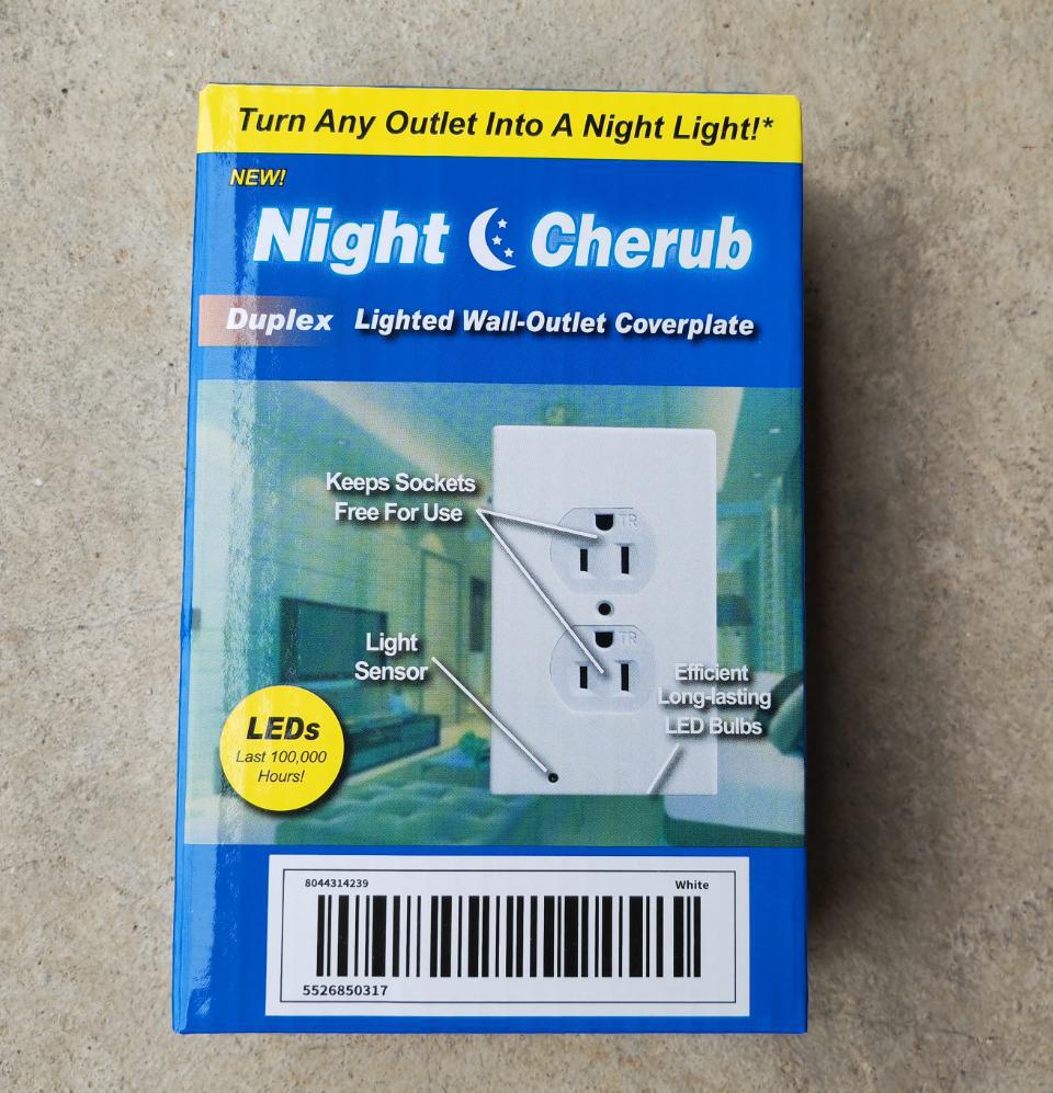Night Angel Socket Panel Night Light Switch