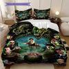 Alien Vs Predator Ultimate Battle Threepiece Set 1 Duvet Cover 2 Pillowcase Without Core Soft And Comfortable Christmas Birthday Gift