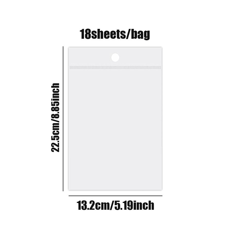 Mr Paper 18pcs Cute Grocery Small Nose Ga Kawaii Glitter Sand Cut Film Sticker Book DIY Student Handbook Material Goo Card