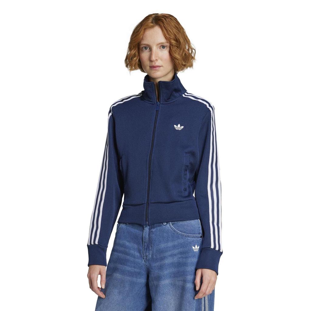 adidas Womens/Ladies Firebird 3 Stripes Knitted Track Top