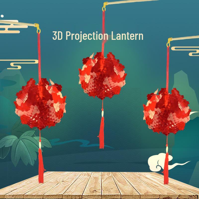 New Year Chinese-Style Handheld Lantern DIY Kit for Children