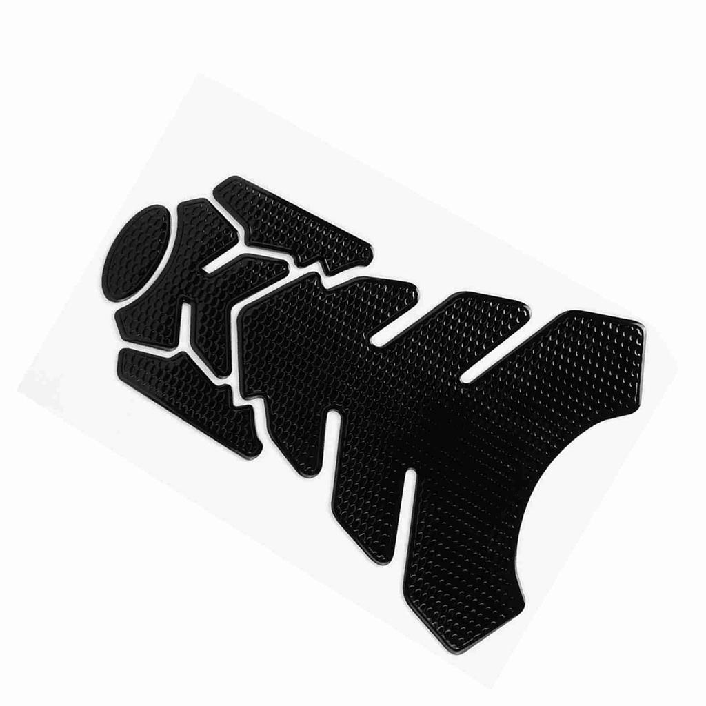 3D Motorcycle Gas Oil Fuel Tank Sticker Pad Protector Decoration Fit for YamahaBlack
