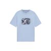 Li Ning X Disney Sports Life Collection T Shirt Men's Aurora Blue AHSS453-8