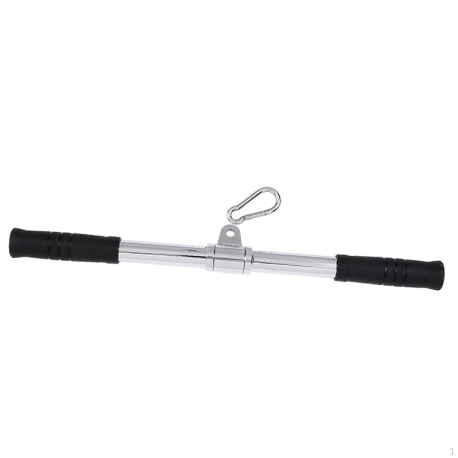 

LAT Pull Down Bar Cable Machine Attachment Steel, Durability, Exercise Pulldown Rod for Exercise,