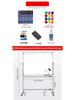 Mobiler zweiseitiger magnetischer Whiteboard-Ständer für Zuhause, Büro oder den Unterricht