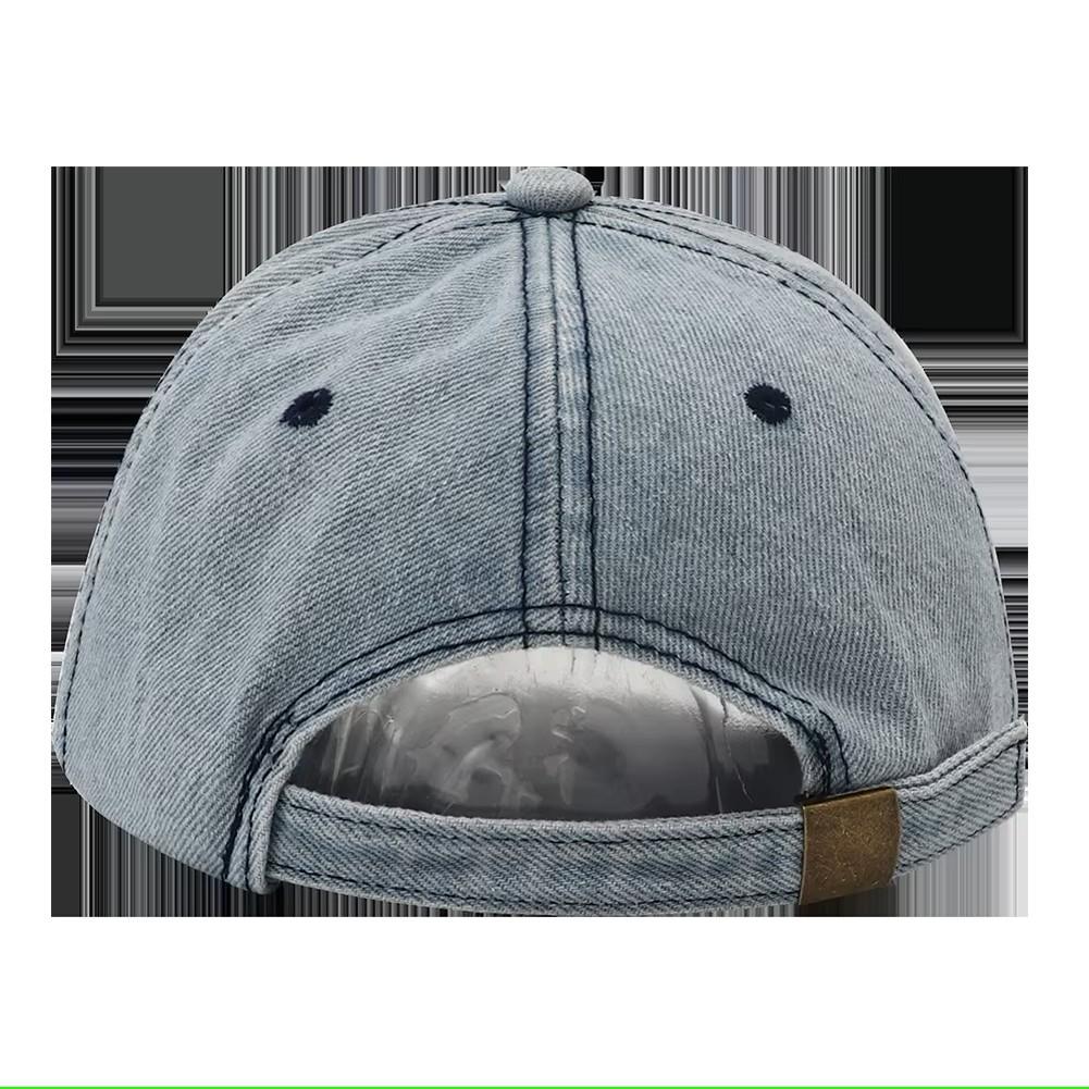 Baseball Cap Hat Denim Spring Summer Autumn Punk Hip Hop Rock Adjustable Unisex Men Women Outdoor Casual Cotton Snapback