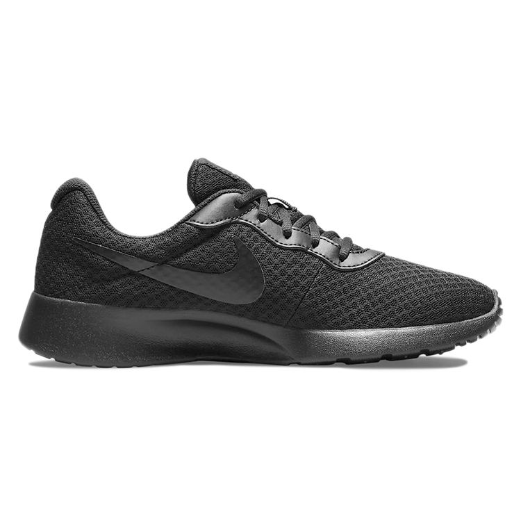 Nike  Tanjun Triple Black Women Sneakers Barely-Volt DJ6257-002