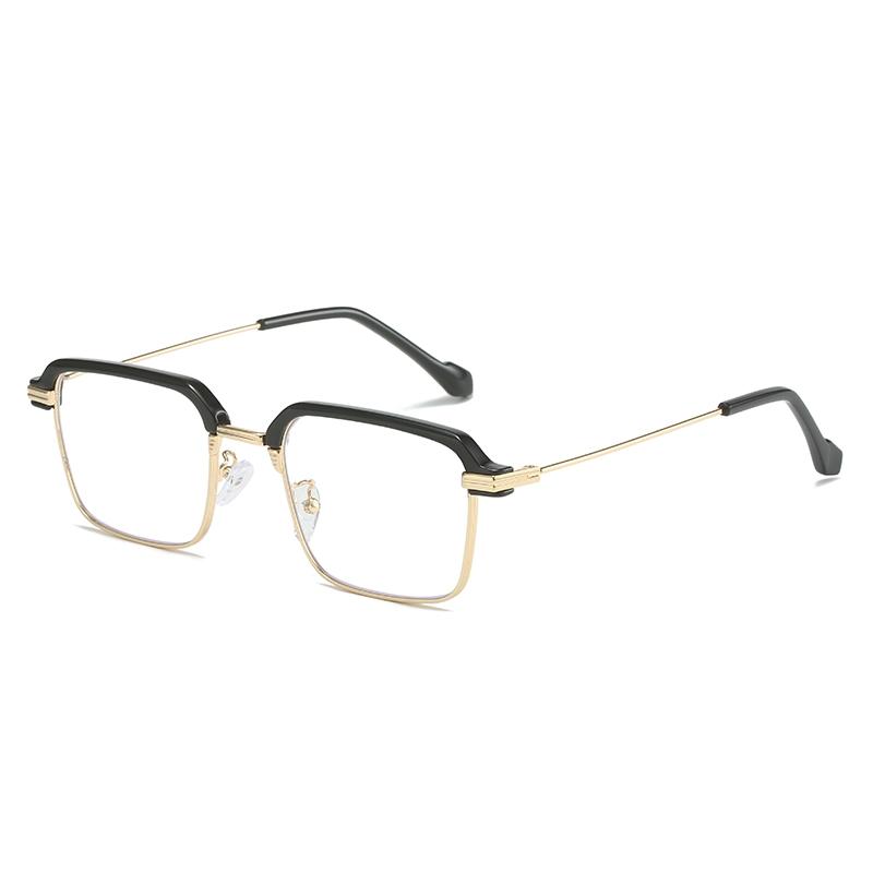 TY200 Metal Squared Frame Presbyopia Minus 250 Supplier Glasses Women Corrective Eyeglasses Flexible Reading Glasses