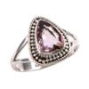 Natural Ametrine Gemstone Handmade 925 Solid Silver Jewelry Ring Size 9.5 y5e26