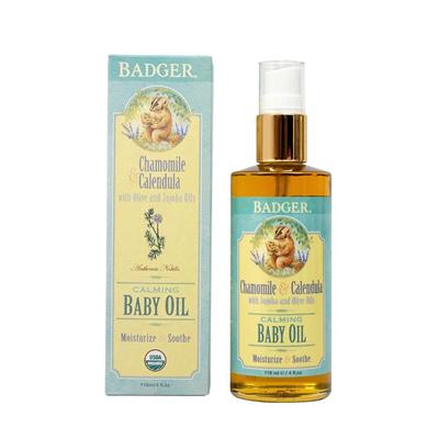 Beruhigendes Babyöl Kamille & Calendula, 4 fl oz