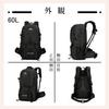 [VENDAGO] Mountaineering Backpack, Large Capacity Backpack, Disaster Prevention Backpack, Disaster Prevention Bag, Mountaineering Backpack, Outdoor,