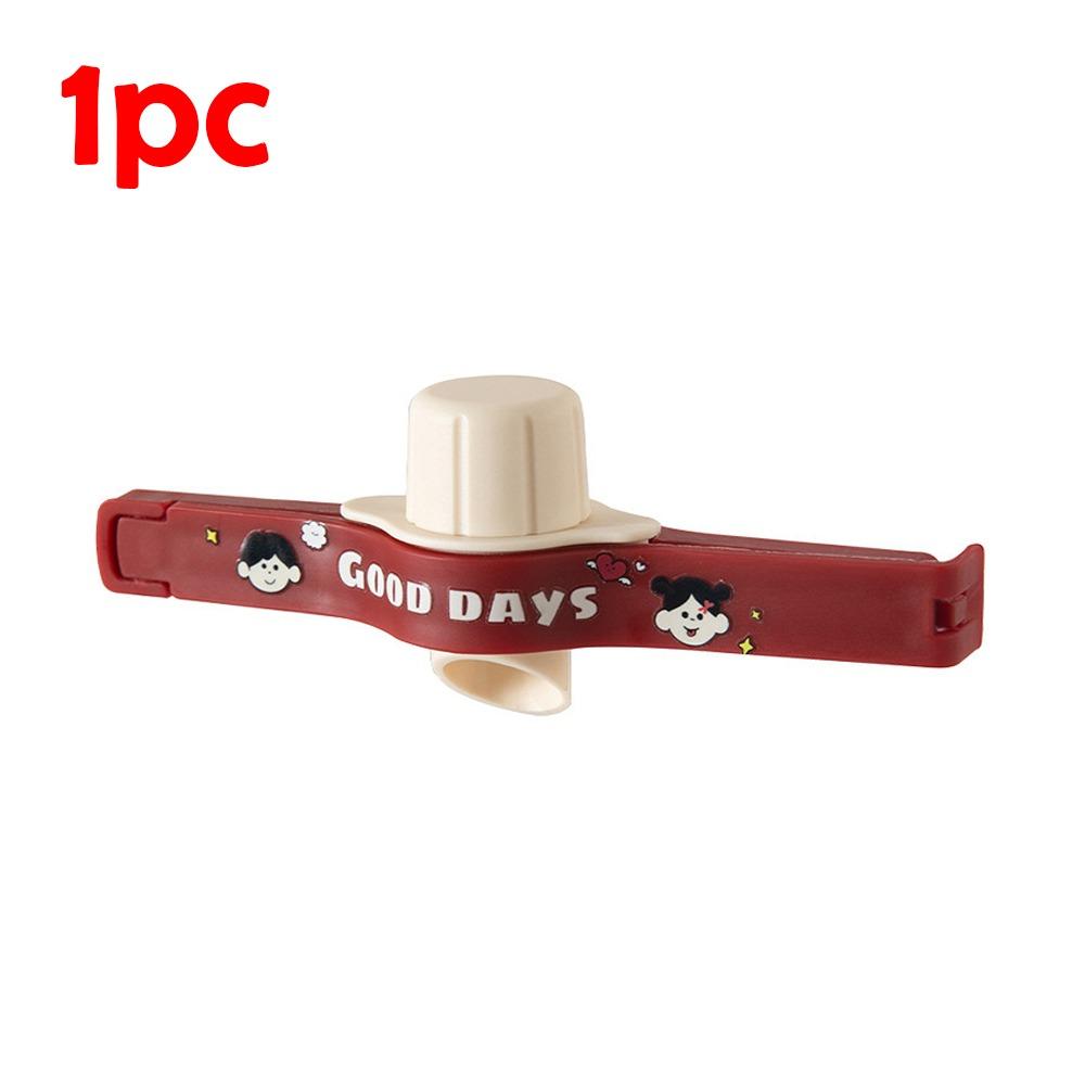 15Pcs Screw Cap Seasoning Sealing Clip Cartoon Moisture-proof Food Bag Clips Adjustable with Plastic Spout Spice Jar Lids 970₽