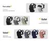 Infant Pure Cotton Double Shoulder Baby Carrier with Hip Seat, Spine Protection, and Front Carrying.