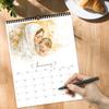 1 st 2026 Väggkalender, Tema Jul Jesu Födelse, Religiös Gåva, 12 Vackra Designer, Perfekt för Jul, Nyår